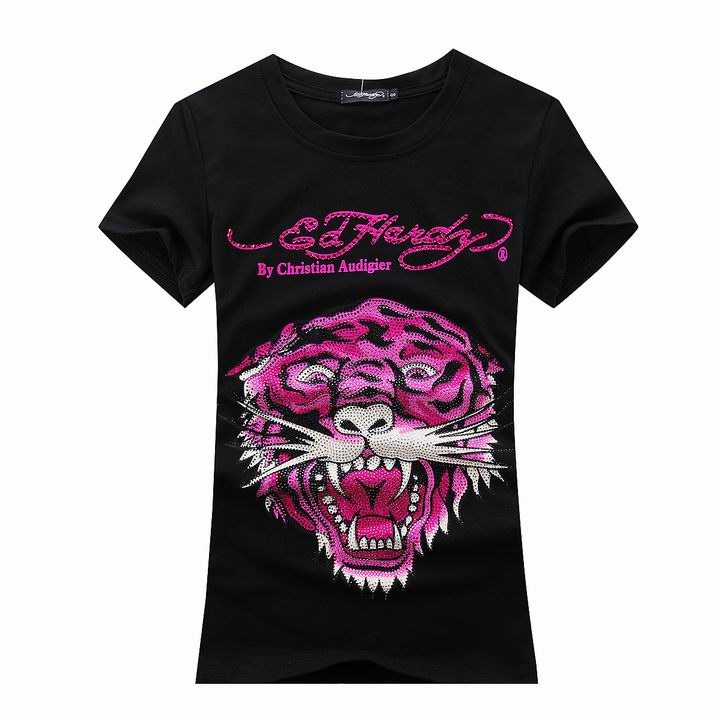 Ed Hardy short round collar T woman S-XL-004